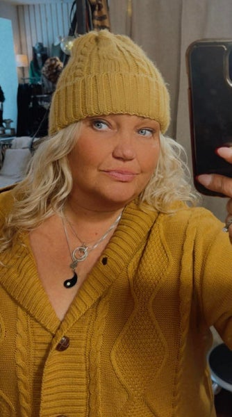 Pipo OKRA palmikoitu