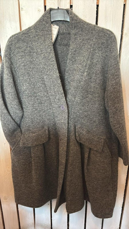 Villakangastakki harmaa